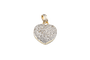 Pendentif Pendentif cœur en or jaune 18K et diamants 1,60 ct 58 Facettes PDCOEDOC781-107