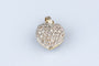 Pendentif Pendentif cœur en or jaune 18K et diamants 1,60 ct 58 Facettes PDCOEDOC781-107