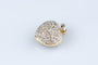 Pendentif Pendentif cœur en or jaune 18K et diamants 1,60 ct 58 Facettes PDCOEDOC781-107
