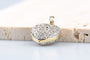 Pendentif Pendentif cœur en or jaune 18K et diamants 1,60 ct 58 Facettes PDCOEDOC781-107
