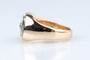 Bague 65 Chevalière en or blanc 18k et diamant 0,35 ct 58 Facettes CHVDBICC1545-107