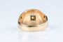 Bague 65 Chevalière en or blanc 18k et diamant 0,35 ct 58 Facettes CHVDBICC1545-107
