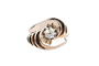Bague vintage - Diamant taille ancienne 0,52 ct