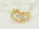 Bague 59 Bague Tank ancienne en or jaune 18 ct, diamant 0,50 ct 58 Facettes 33837