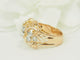 Bague 59 Bague Tank ancienne en or jaune 18 ct, diamant 0,50 ct 58 Facettes 33837