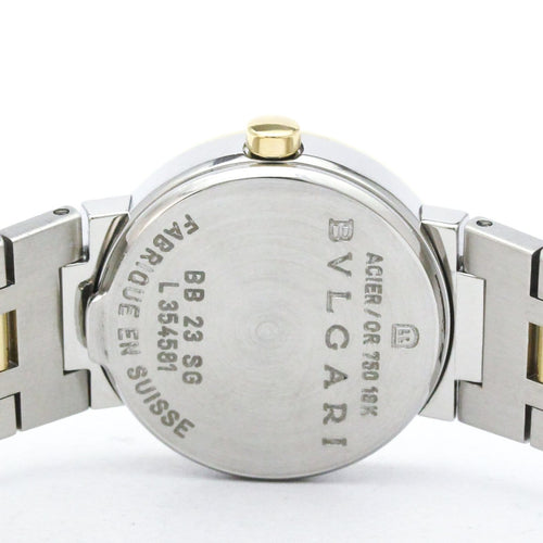 Montre Bvlgari Bvlgari - Montre quartz acier et or jaune 58 Facettes owwxi6rf6e