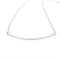 Pendentif Tiffany & Co. - Pendentif T Smile en or blanc 18k 58 Facettes kk4vvpmrpx