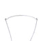 Pendentif Tiffany & Co. - Pendentif T Smile en or blanc 18k 58 Facettes kk4vvpmrpx