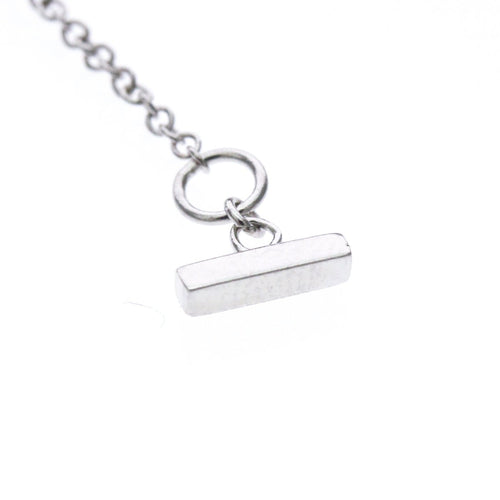 Pendentif Tiffany & Co. - Pendentif T Smile en or blanc 18k 58 Facettes kk4vvpmrpx
