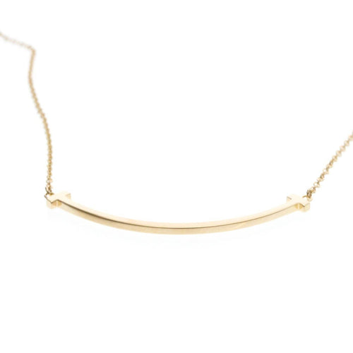 Pendentif Tiffany & Co. T Smile - Pendentif en or rose 18k 58 Facettes iqw5wvwirp