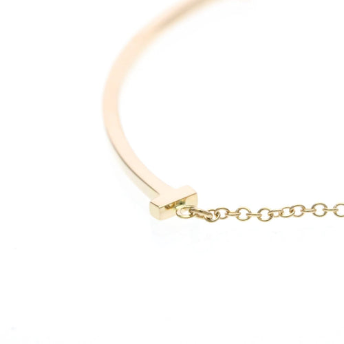 Pendentif Tiffany & Co. T Smile - Pendentif en or rose 18k 58 Facettes iqw5wvwirp