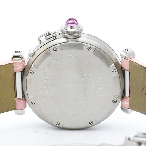 Montre Cartier Pasha de Cartier - Montre automatique acier et or jaune 58 Facettes m6ts85tivc