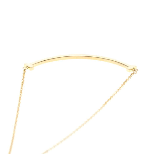 Pendentif Tiffany & Co. - Pendentif T Smile en or jaune 18k 58 Facettes zwtd9dewyw