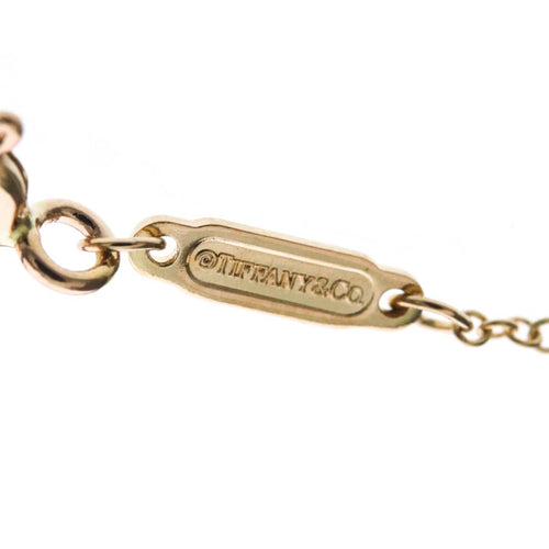 Pendentif Tiffany & Co. - Pendentif T Smile en or jaune 18k 58 Facettes zwtd9dewyw