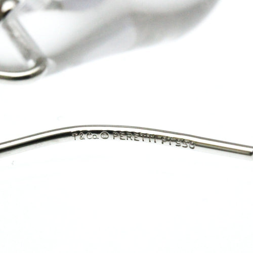 Tiffany & Co. - Elsa Peretti Teardrop en platine avec cristal 58 Facettes tny3k2opnp