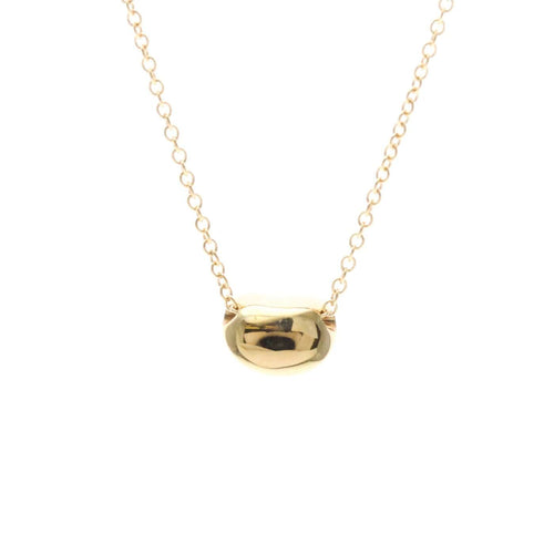 Pendentif Tiffany & Co. Elsa Peretti - Pendentif Bean en or rose 18k 58 Facettes d9jp7rcubq