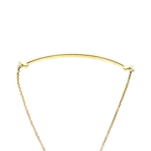 Pendentif Tiffany & Co. T Smile - Pendentif en or jaune 18k 58 Facettes jdlvri14cw