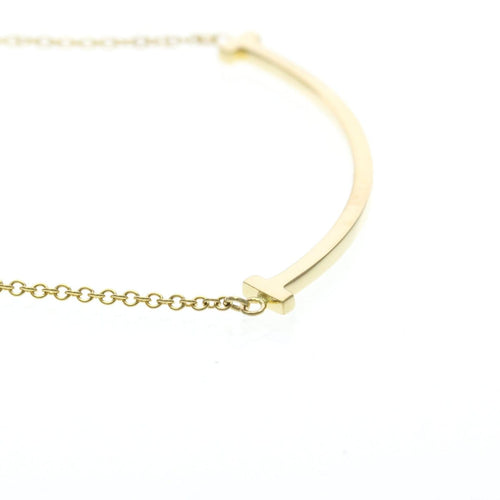 Pendentif Tiffany & Co. T Smile - Pendentif en or jaune 18k 58 Facettes jdlvri14cw