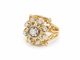 Bague 49 Bague Tank années 1940 en or jaune, platine et diamants 58 Facettes 33838