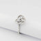 Bague 51 Bague en or blanc 18 carats et diamants 58 Facettes 33734