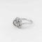 Bague 51 Bague en or blanc 18 carats et diamants 58 Facettes 33734