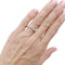Bague 53 Chaumet Triomphe de Chaumet - Alliance en platine et diamants 58 Facettes 35953
