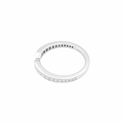 Bague 53 Chaumet Triomphe de Chaumet - Alliance en platine et diamants 58 Facettes 35953