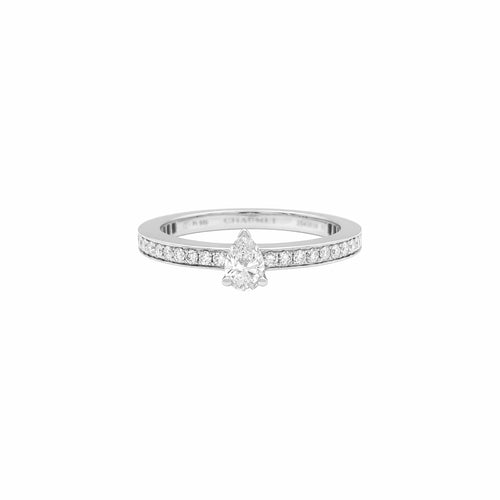 Bague 53 Chaumet Triomphe de Chaumet - Bague en platine et diamants 58 Facettes 35954