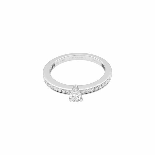 Bague 53 Chaumet Triomphe de Chaumet - Bague en platine et diamants 58 Facettes 35954
