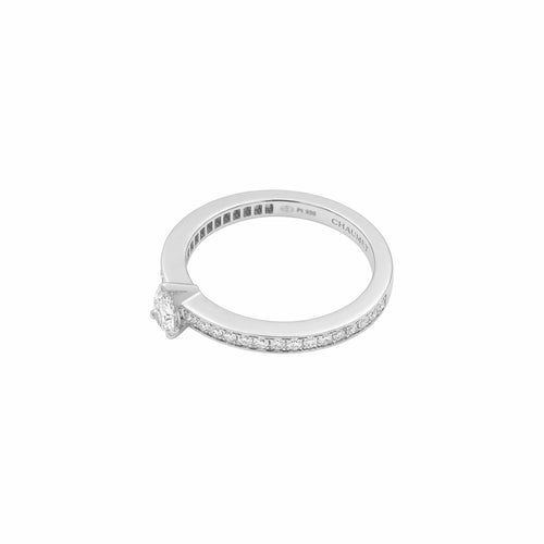 Bague 53 Chaumet Triomphe de Chaumet - Bague en platine et diamants 58 Facettes 35954