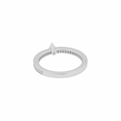 Bague 53 Chaumet Triomphe de Chaumet - Bague en platine et diamants 58 Facettes 35954