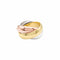 Bague 47 Cartier Trinity - Bague en or jaune, blanc et rose 58 Facettes 36021