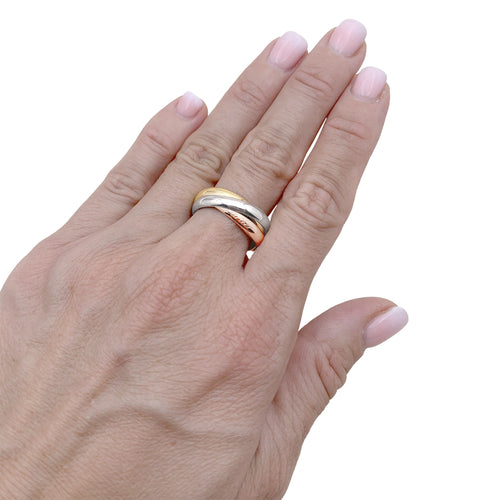 Bague 57 Cartier Trinity Classique - Bague 3 ors 58 Facettes 35967
