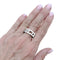 Bague 55 Messika Move Joaillerie - Bague en or blanc et diamants 58 Facettes 36013