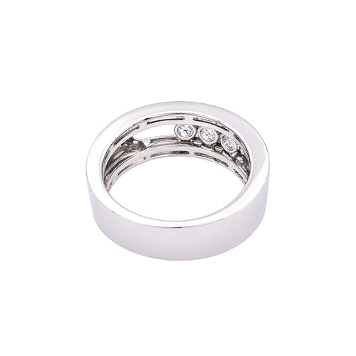Bague 55 Messika Move Joaillerie - Bague en or blanc et diamants 58 Facettes 36013