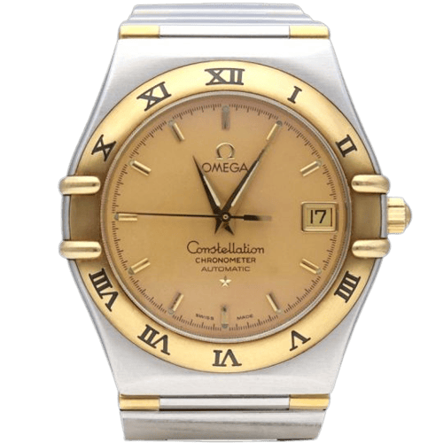 Montre Omega Constellation - Montre automatique 35 mm or jaune et acier 58 Facettes MT47963