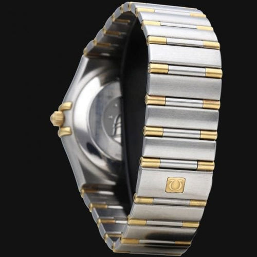 Montre Omega Constellation - Montre automatique 35 mm or jaune et acier 58 Facettes MT47963