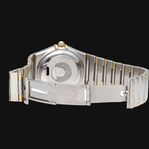 Montre Omega Constellation - Montre automatique 35 mm or jaune et acier 58 Facettes MT47963