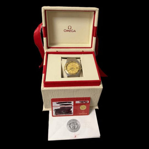 Montre Omega Constellation - Montre en or jaune et acier 58 Facettes MT47968