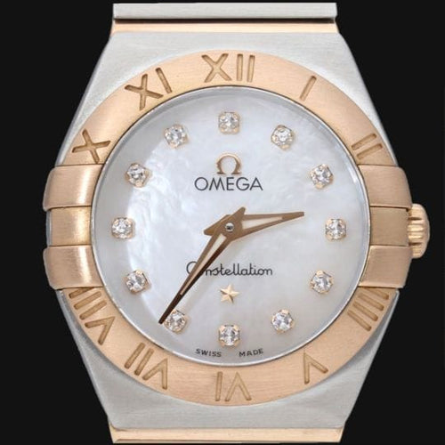 Montre Omega Constellation - Montre en or rose et acier 58 Facettes MT48095