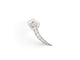 Boucles d'oreilles Messika Daisy Rock - Mono boucle d'oreille en or blanc 18k diamants 58 Facettes 276597