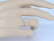 Bague 53 Bague cluster diamants taille baguette et brillant 58 Facettes 1022