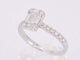 Bague 53 Bague cluster diamants taille baguette et brillant 58 Facettes 1022