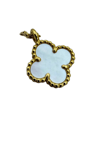Van Cleef & Arpels - Collier Sweet Alhambra en nacre et or jaune