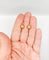 Boucles d'oreilles Dormeuses antiques en or rose 18k et pierres du Rhin, vers 1900 58 Facettes A07853