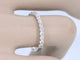 Bague 53 Bague en or blanc 18 carats sertie de diamants 58 Facettes 1035