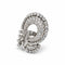 Broche Broche en or blanc, platine et diamants 58 Facettes 1450