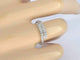 Bague 54 Bague serpent en or blanc 14 carats et diamants 58 Facettes 2371
