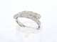 Bague 54 Bague serpent en or blanc 14 carats et diamants 58 Facettes 2371