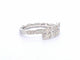 Bague 54 Bague serpent en or blanc 14 carats et diamants 58 Facettes 2371